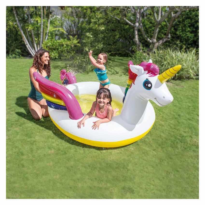NEW INTEX INFLATABLE RING CHILDRENS GARDEN PADDLING SWIMMING POOL