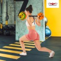 Set body pump bilanciere olimpico 6 x dischi peso colorati 20kg Forutsu