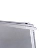 Lavagna magnetica bianca 90x70cm estensibile con cavalletto e blocco fogli Niels L Scelta