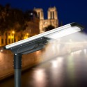Lampione stradale solare luce LED 40W con sensore telecomando Colter M Promozione