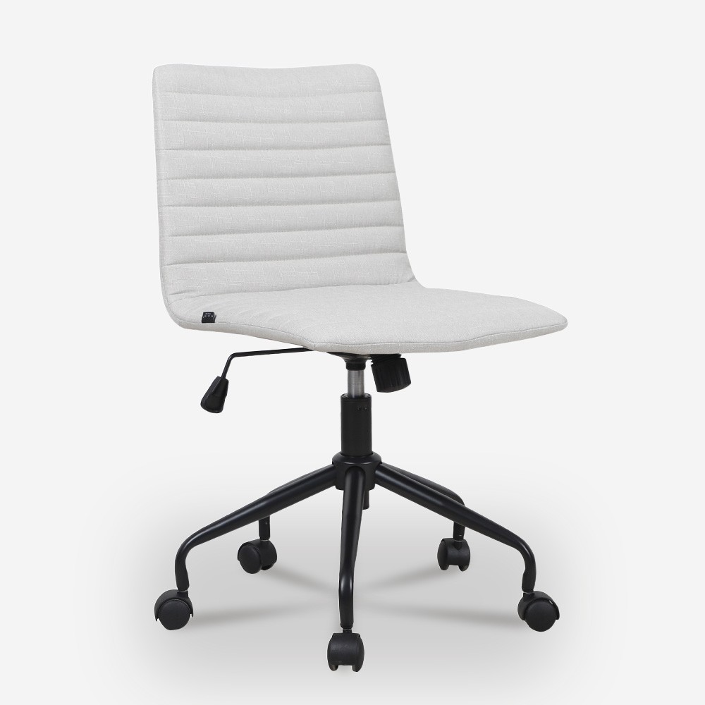 Sedia scrivania ufficio ergonomica regolabile grigio Zolder Moon