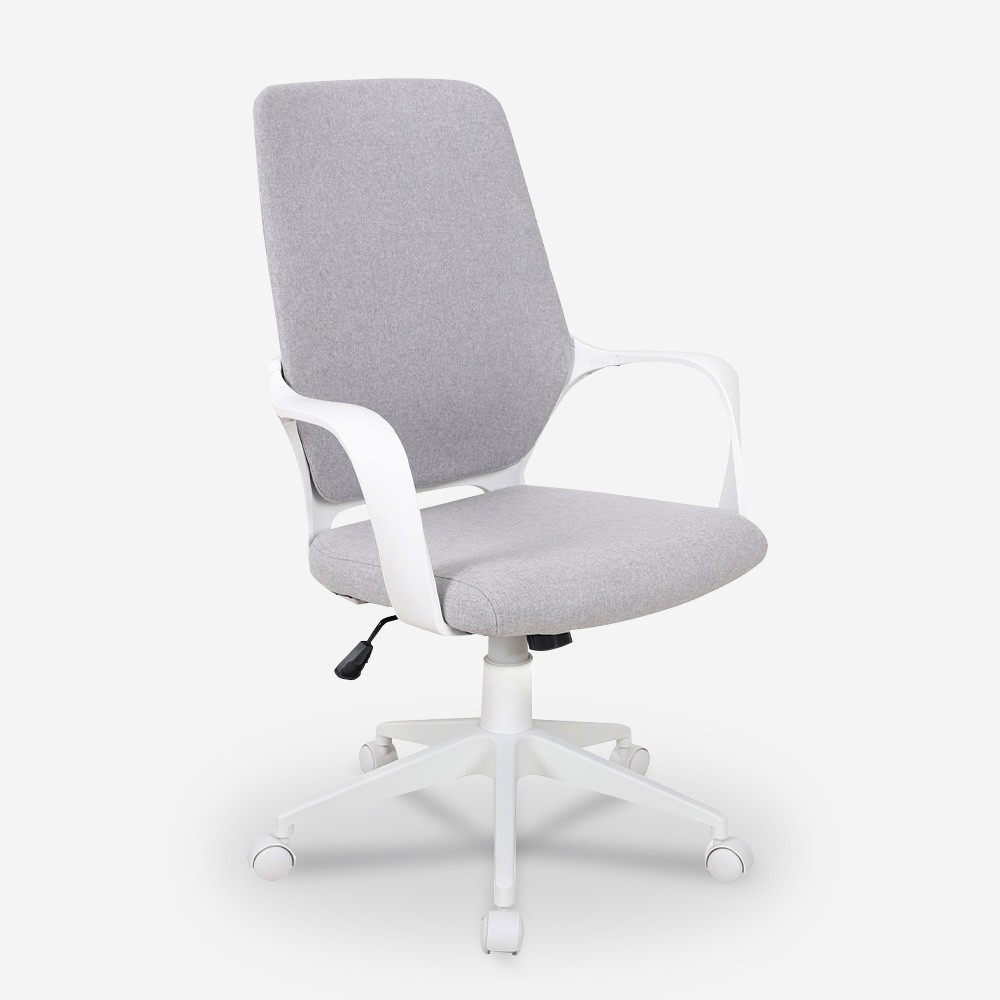 Sedia ufficio ergonomica poltrona regolabile design moderno Boavista
