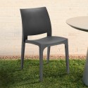 Sedia esterno bar ristorante giardino polipropilene impilabile Love Bica Modello