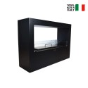 Camino a bioetanolo design per interno esterno 100x30x70cm Giotto S Saldi