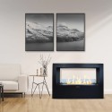 Camino a bioetanolo design per interno esterno 100x30x70cm Giotto S Catalogo