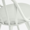 Sedia design moderno in polipropilene per cucina sala da pranzo Molkor 