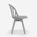 Sedia design moderno in polipropilene per cucina sala da pranzo Molkor Misure