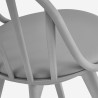Sedia design moderno in polipropilene per cucina sala da pranzo Molkor Costo