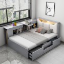 Letto Una Piazza E Mezza 120x190 Contenitore Camera Ragazzi Stellan Vendita