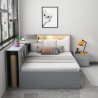 Letto Una Piazza E Mezza 120x190 Contenitore Camera Ragazzi Stellan Sconti