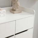 Scarpiera armadio ingresso design moderno 3 ante 3 cassetti Zipel Scelta