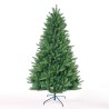 Albero di Natale alto 210cm classico verde artificiale rami finti Melk Saldi