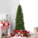 Albero di Natale verde 180cm artificiale effetto realistico Vittangi Vendita
