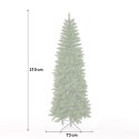 Albero di Natale alto 210cm verde finto artificiale classico Fauske Saldi