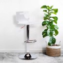 Sgabello per bar e cucina acciaio cromato San José Design Moderno Catalogo