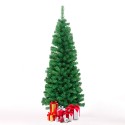 Albero di Natale artificiale finto alto 210cm verde classico Vendyssel Promozione