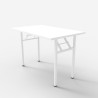 Scrivania ufficio tavolo pieghevole salvaspazio smartworking Foldesk 100x60cm Sconti