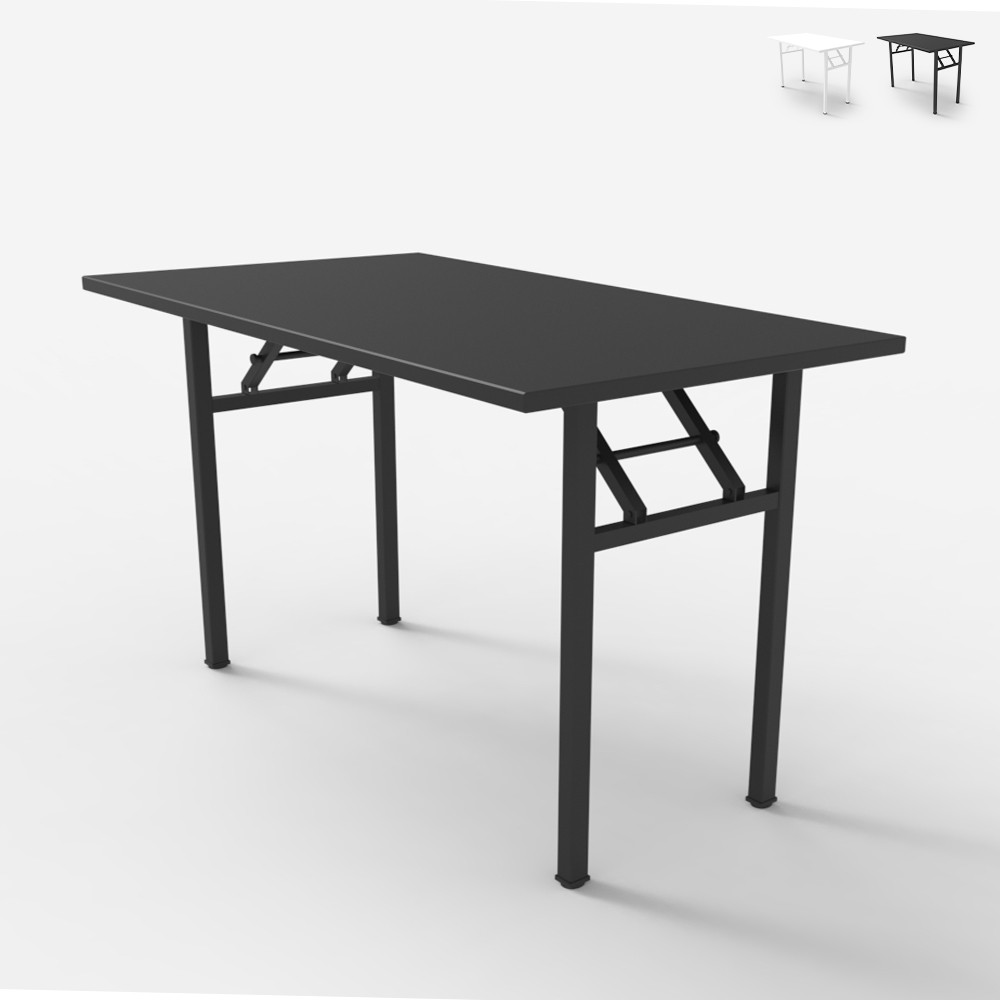 Scrivania tavolo pieghevole ufficio smartworking salvaspazio Foldesk 120x60cm