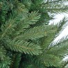 Albero di Natale alto 210cm classico verde artificiale rami finti Melk Offerta