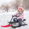 Slittino da neve per bambini con manubrio e freni a pedale Dasher Vendita
