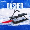 Slittino da neve per bambini con manubrio e freni a pedale Dasher Offerta
