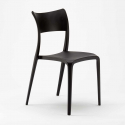 Tavolino Rotondo Nero 70x70cm Con 2 Sedie Interno Parisienne Cosmopolitan 
