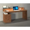 Scrivania ufficio 160x60x90cm 3 cassetti con sopralzo New Selina S Plus 