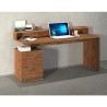 Scrivania ufficio 160x60x90cm 3 cassetti con sopralzo New Selina S Plus 