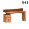Scrivania ufficio 160x60x90cm 3 cassetti con sopralzo New Selina S Plus Modello