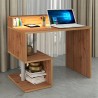 Scrivania casa ufficio salvaspazio 100x50x92,5cm sopralzo Esse 2 Plus Sconti