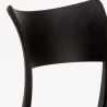 Tavolino Rotondo Bianco 70x70cm Con 2 Sedie Interno Parisienne Long Island 