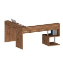 Scrivania casa ufficio design ad angolo moderna sopralzo Esse 2 A Plus 