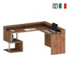 Scrivania casa ufficio design ad angolo moderna sopralzo Esse 2 A Plus Scelta