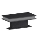 Tavolino da caffè salotto moderno con luce LED RGB 100x55cm Little Big 