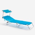 4 Lettini spiaggia mare brandina pieghevole alluminio Cancun Catalogo