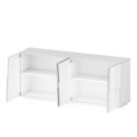 Credenza soggiorno madia stile moderno 4 ante 200x44x86 Darill 