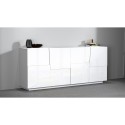 Credenza soggiorno madia stile moderno 4 ante 200x44x86 Darill 
