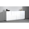Credenza soggiorno madia stile moderno 4 ante 200x44x86 Darill 