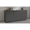 Credenza 2 ante 3 cassetti moderna soggiorno camera da letto Glencoe 