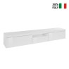 Mobile TV soggiorno 2 ante 1 ribalta 220x40x35cm moderno elegante Novo Catalogo