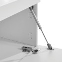 Mobile TV soggiorno 2 ante 1 ribalta 220x40x35cm moderno elegante Novo Misure