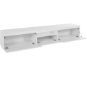 Mobile TV soggiorno 2 ante 1 ribalta 220x40x35cm moderno elegante Novo Caratteristiche