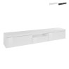 Mobile TV soggiorno 2 ante 1 ribalta 220x40x35cm moderno elegante Novo Vendita