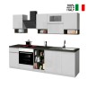 Cucina completa componibile design lineare stile moderno 256cm Essence Prezzo