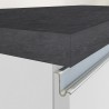 Cucina completa componibile design lineare stile moderno 256cm Essence 