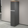 Mobile con 2 cassetti portaspezie da cucina moderno 30x60x164,5 Trym Stock