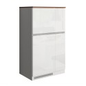 Set mobili copri frigo a incasso e portaspezie cucina lineare Fist Costo