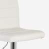 Sgabello cucina bar girevole imbottito in similpelle regolabile Boca Acquisto