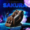 Poltrona relax massaggiante professionale riscaldante Zero Gravity Sakura Catalogo