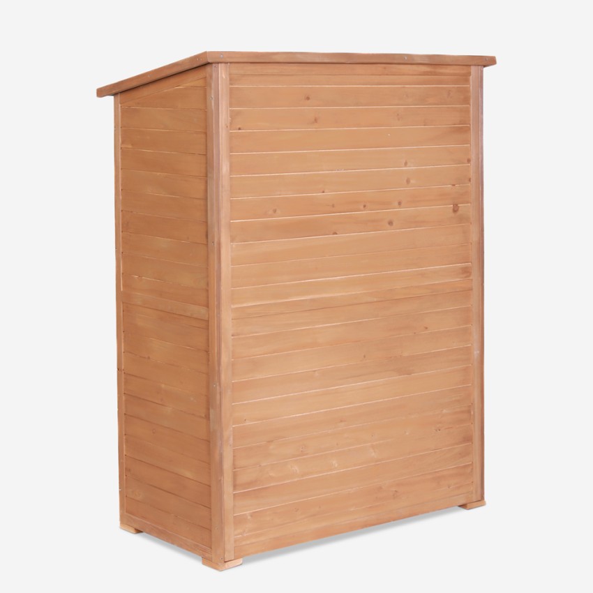 Smew casetta armadio da esterno in legno porta attrezzi da giardino
